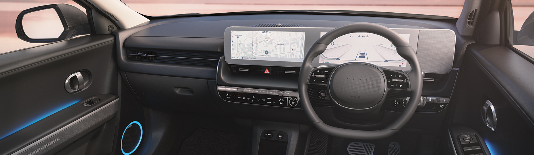 Hyundai IONIQ 5 – Luxurious Interiors with Smart Convenience