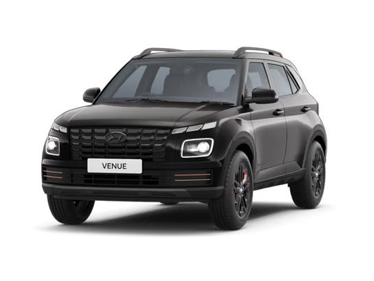 Hyundai VENUE in Black: A Bold and Timeless Colour Choice for Urban Drivers
