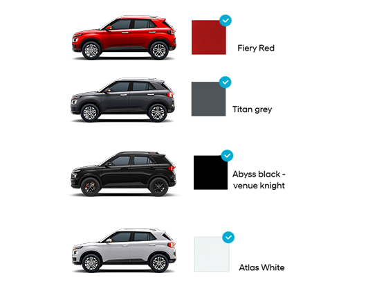 All Hyundai VENUE Colours Explained: Find the One That Matches Your Style