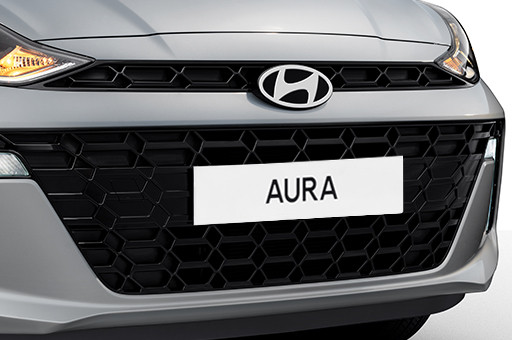 Satin Silver Front Grille Design