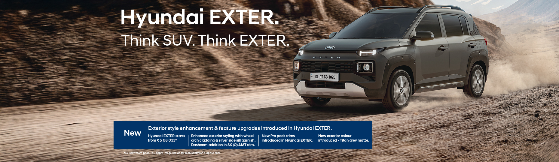 Hyundai Exter Hy - CNG duo in EX trim