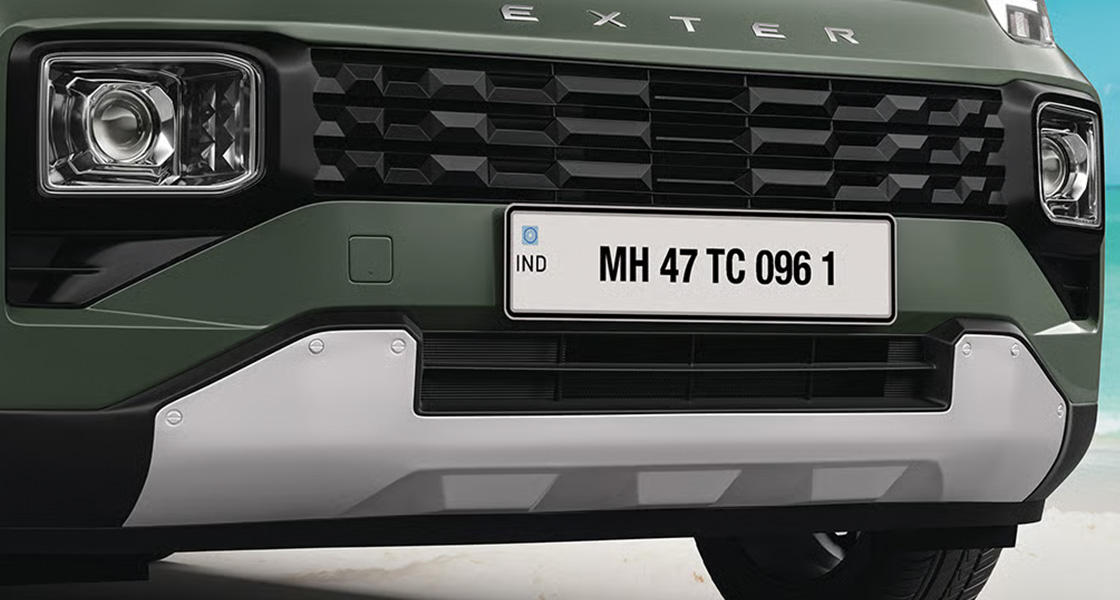 Dark Chrome Front Radiator Grille