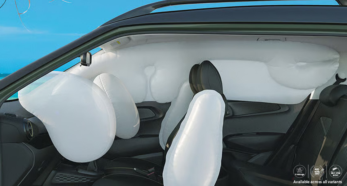 Hyundai Exter Safety Airbags