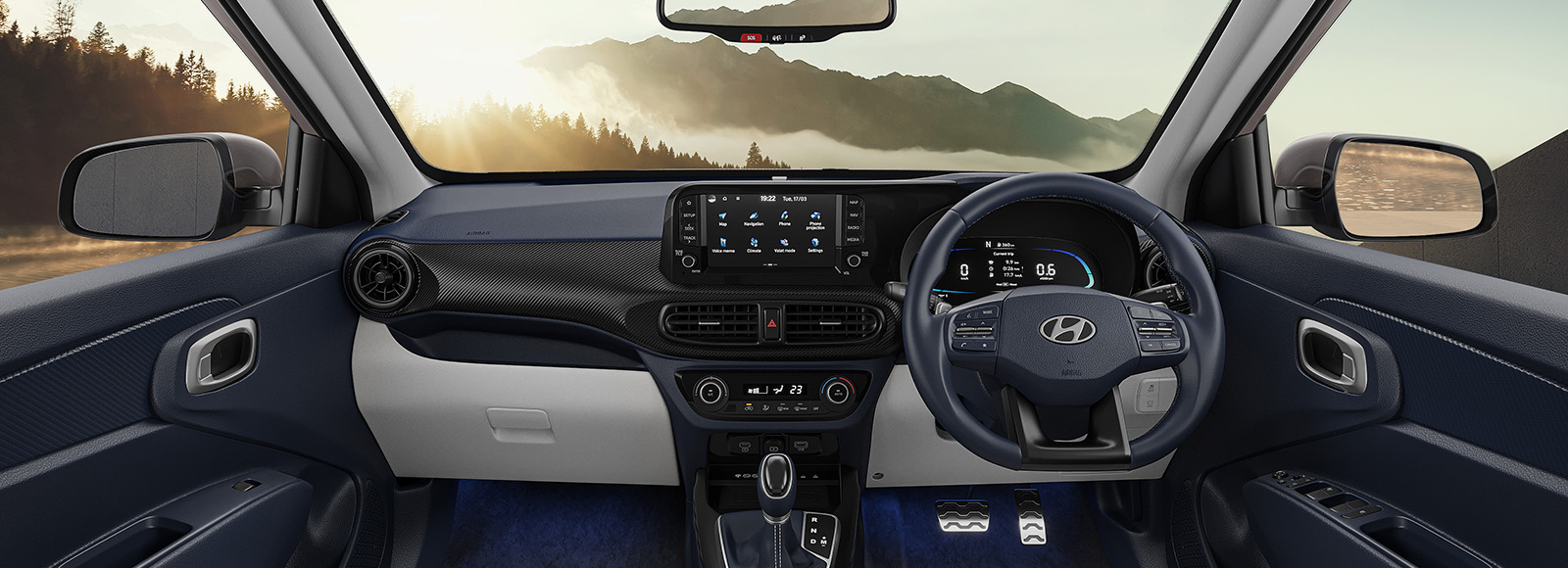 integrated infotainment & cluster