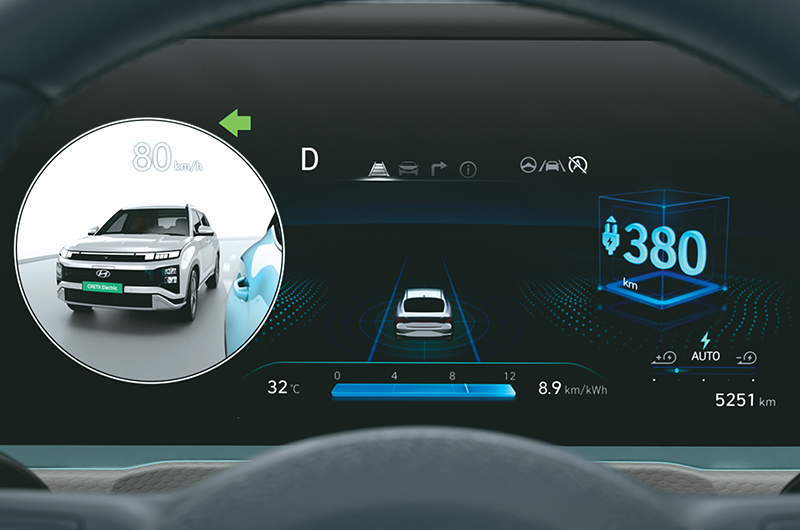Blind-spot view monitor