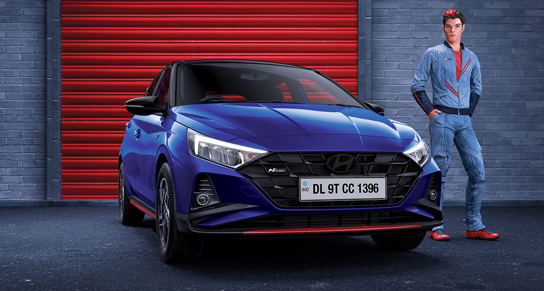  Stylish Side View of i20-N-Line