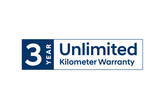 3 year unlimited warranty