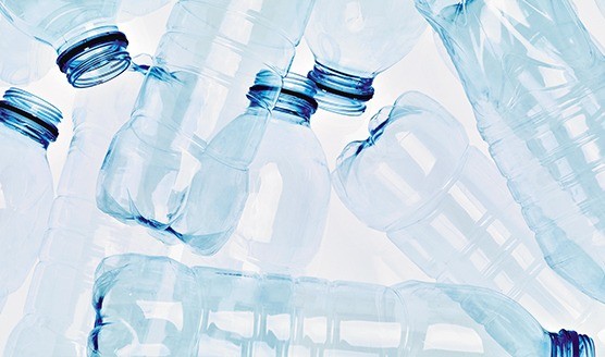 recycled bottles