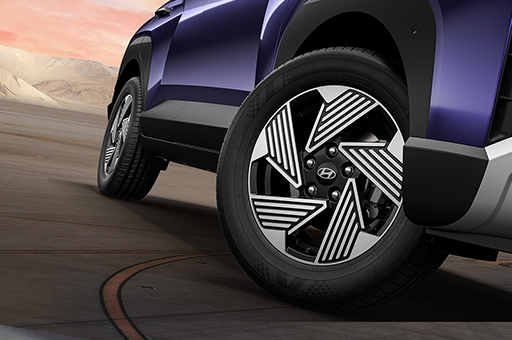 Venue diamond cut alloy wheels