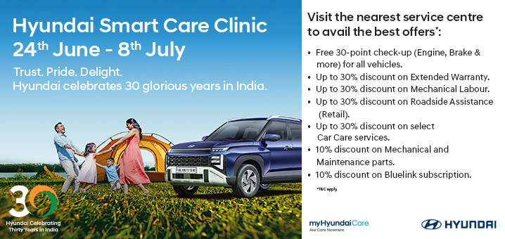 Hyundai Motor India Limited announces Nationwide Hyundai Smart Care Clinic for Enhanced Ownership Experience