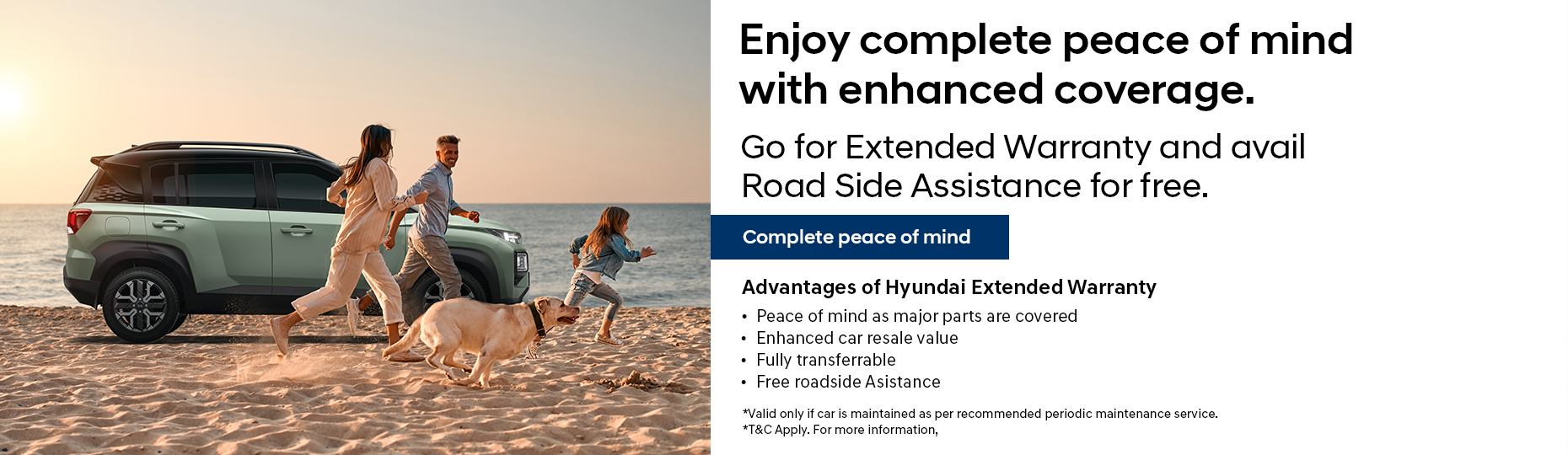 Extended Warranty Policy - Vehicle | Hyundai Motor India