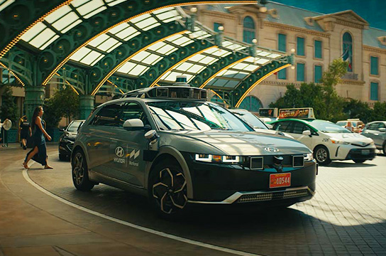 아이오닉 5 기반의 레벨 4 자율주행 자동차 - 라스베가스를 누빌 새롭고 안전한 모빌리티