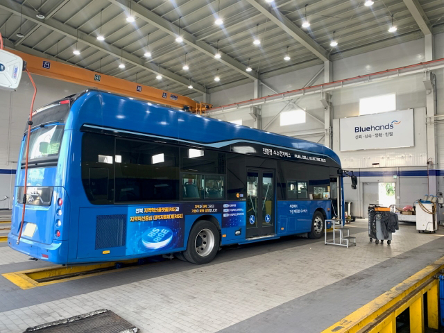전북현대 상용 블루핸즈 전경-상용전동차수리(측면)