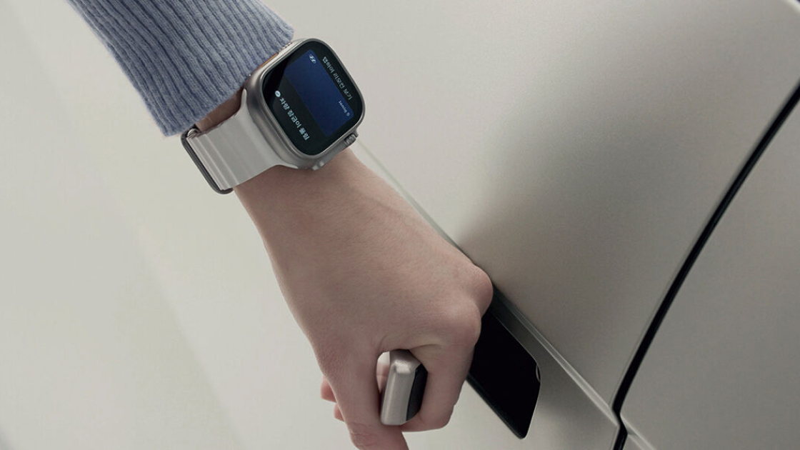 근접 제어 - 도어 잠금/해제 컨셉 이미지