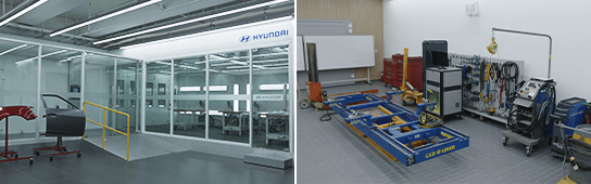 도장 교육장 / 차체 교육장