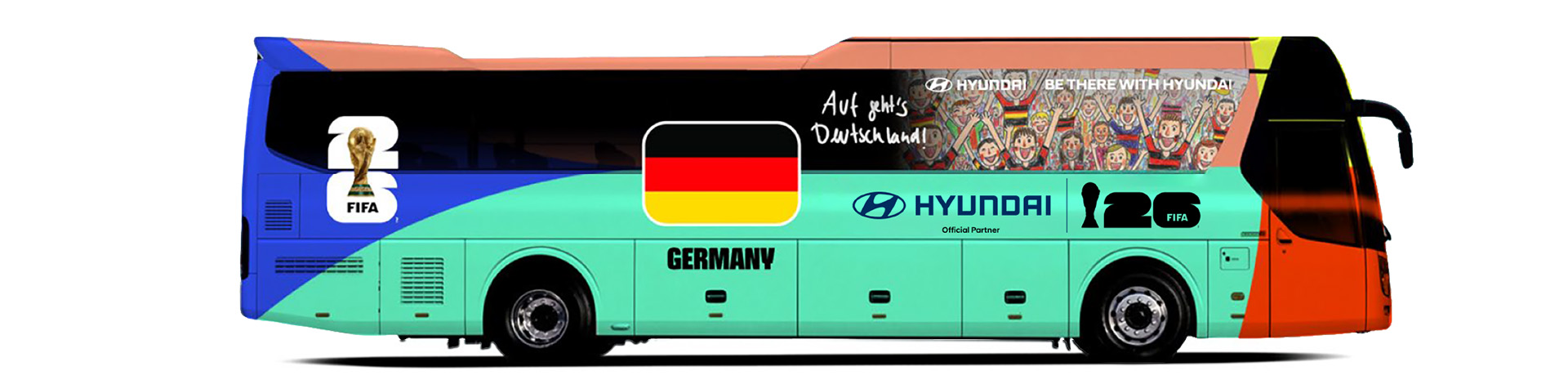 Example bus image of Be There With Hyundai