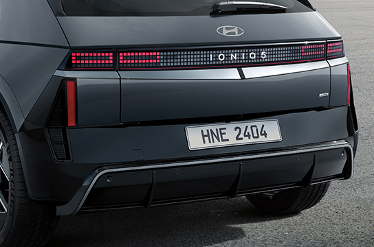 N Line-Exclusive Sporty Concept Aerodynamic Garnish Rear Bumper & Skid Plate