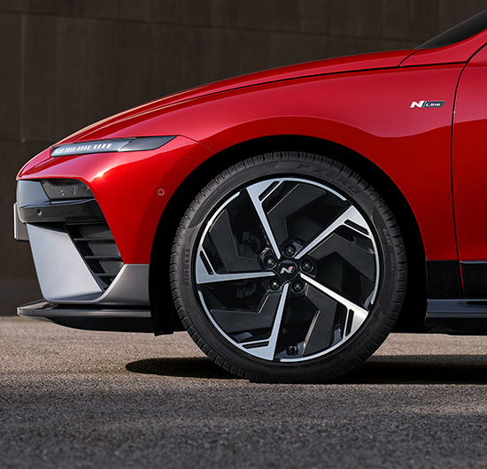 20-inch Alloy wheel of IONIQ 6 N Line