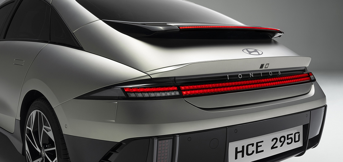 rear Parametric Pixel Lights of IONIQ 6