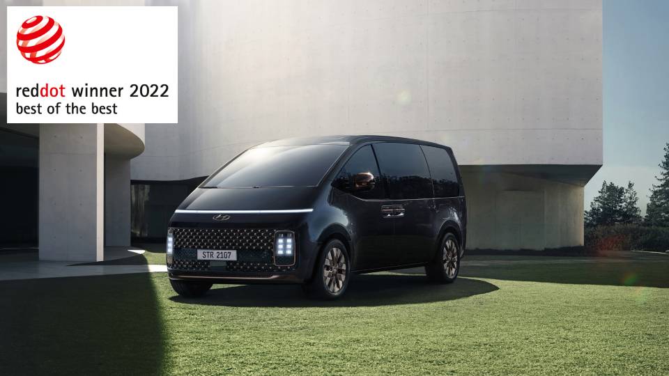 Hyundai Motor’s STARIA MPV Wins Best of the Best at Red Dot Award
