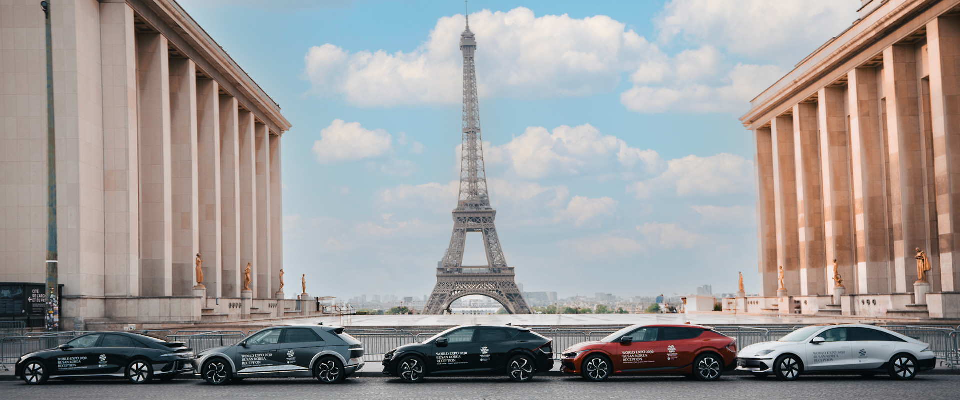 Hyundai Motor Group Supports Busan’s Bid to Host World Expo 2030 with Fleet of ‘Busan’ Branded EVs in Paris