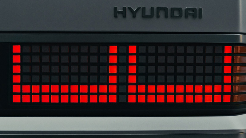 Hyundai Motor Highlights the Power of Pixels in Design Campaign about EV Signature Lighting