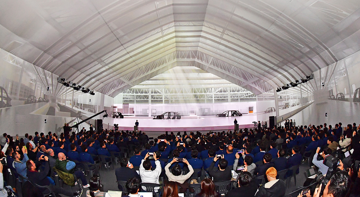 Hyundai New EV-dedicated Plant in Ulsan Groundbreaking Ceremony