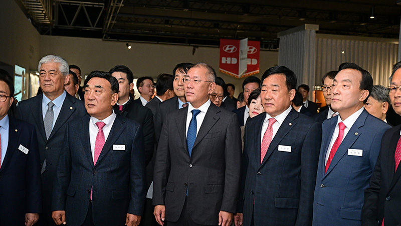 Groundbreaking Ceremony of Hyundai Motor's New EV-dedicated Plant in Ulsan