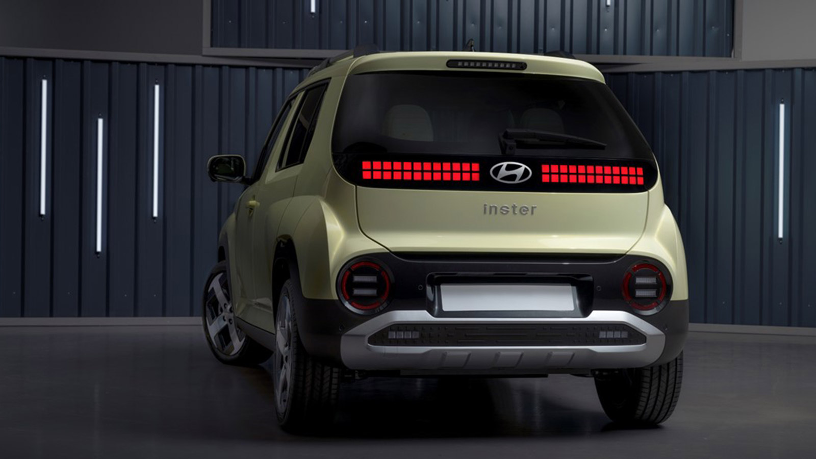 New all-electric 2024 Hyundai INSTER EV rights-free assets available to be used by media for editorial and social media purposes