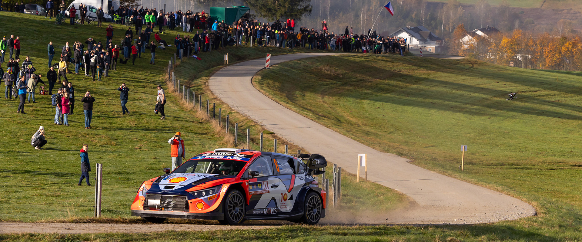 (Image 1) Hyundai Takes Victory at 2024 Central European Rally with Double Podium Finish
