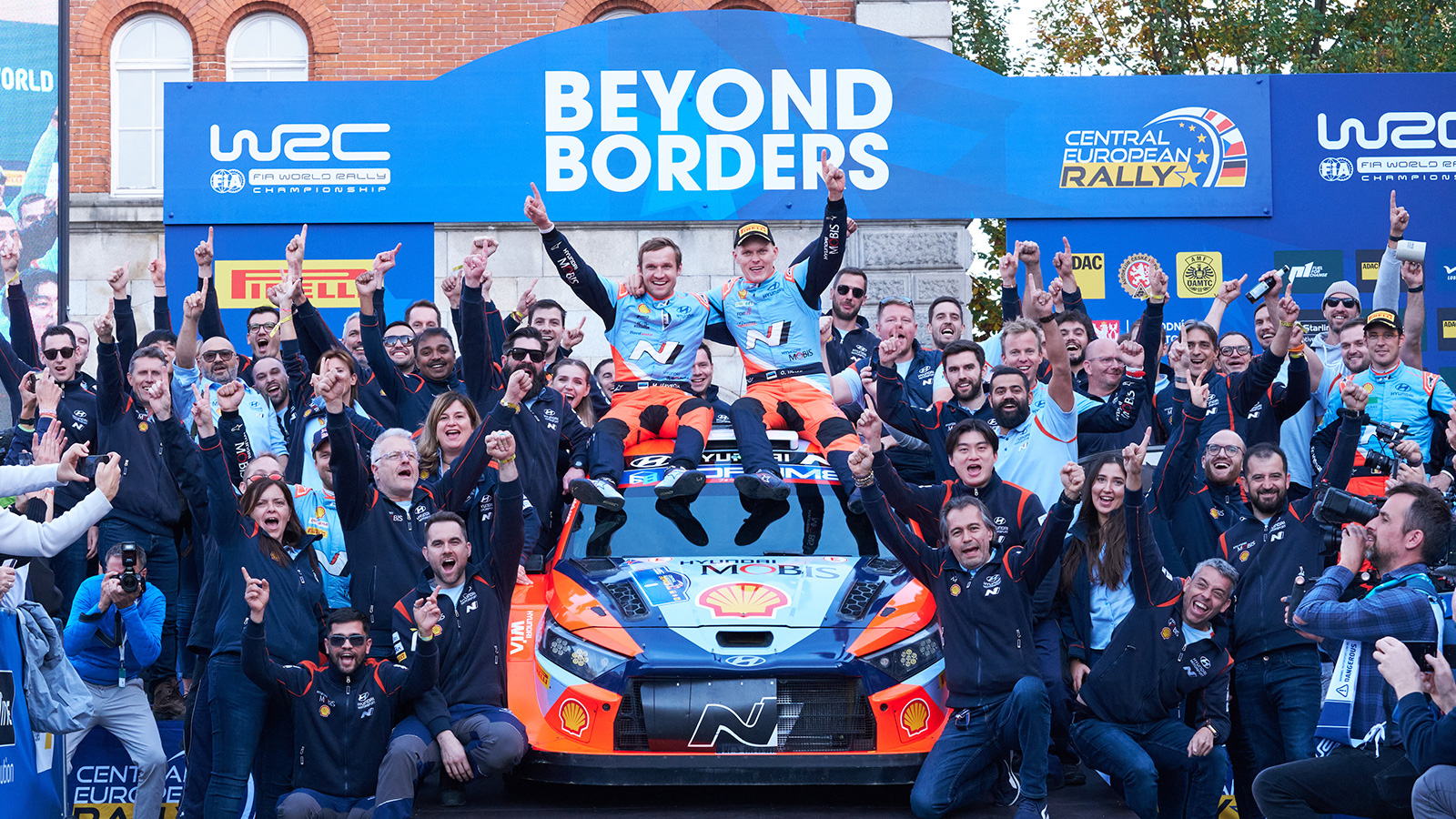 (Image 2) Hyundai Takes Victory at 2024 Central European Rally with Double Podium Finish