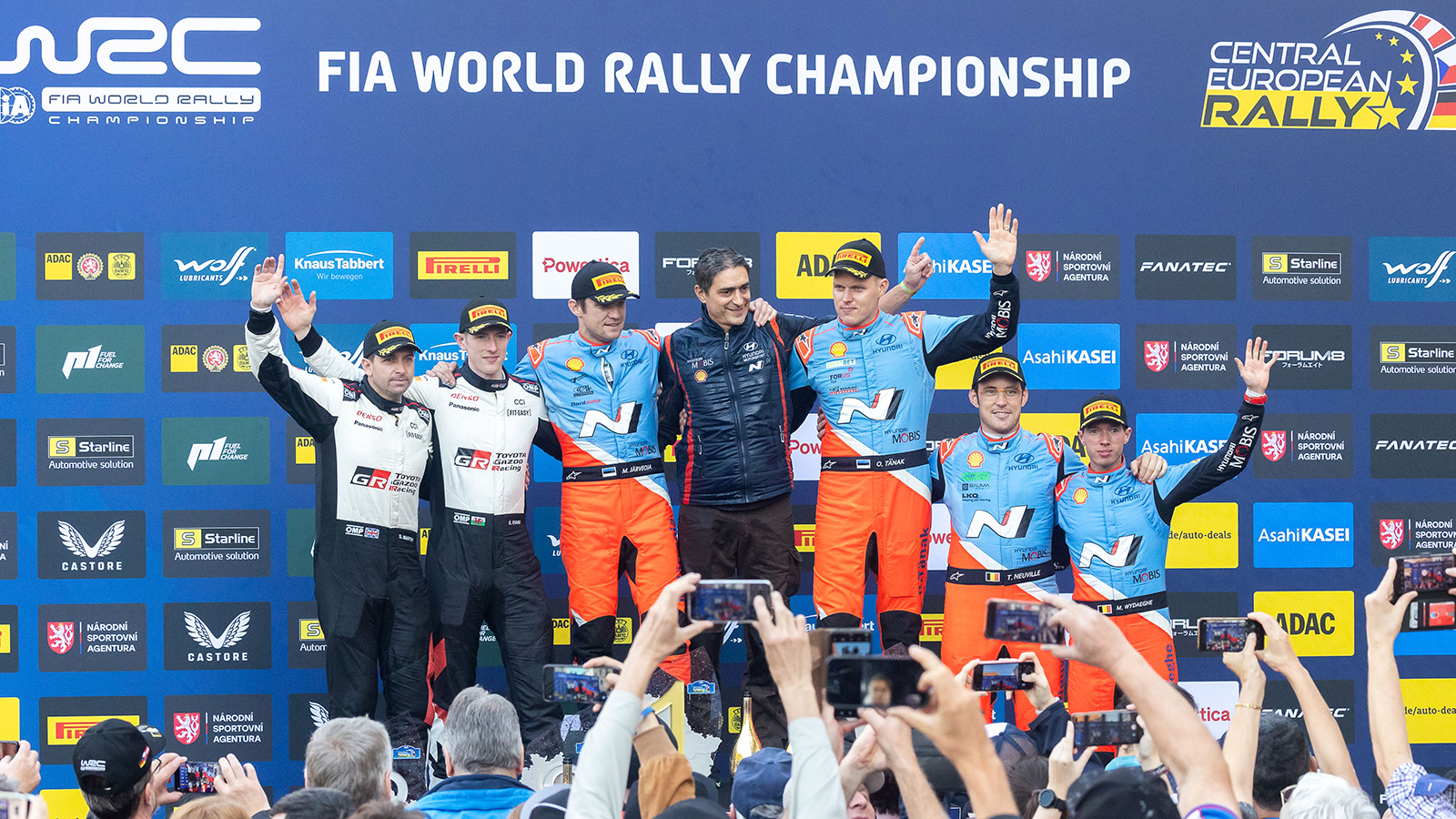 (Image 3) Hyundai Takes Victory at 2024 Central European Rally with Double Podium Finish