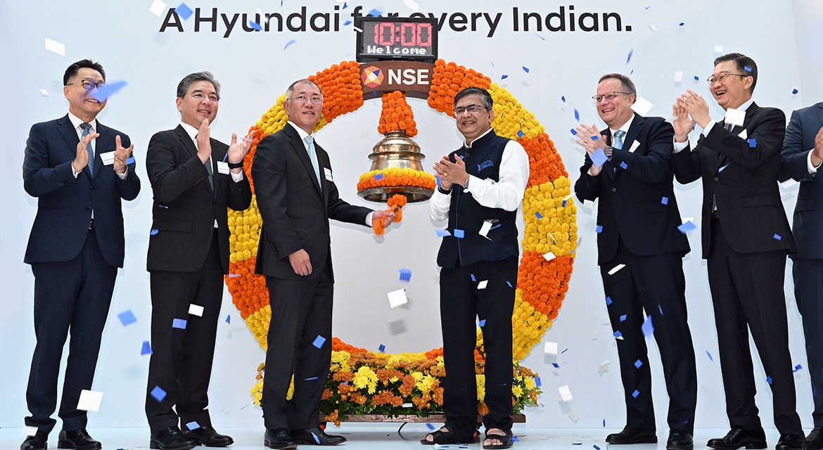 Hyundai Motor India Ltd. (HMIL) has listed on the Indian stock market in a landmark Initial Public Offering (IPO) — the largest in India’s history.