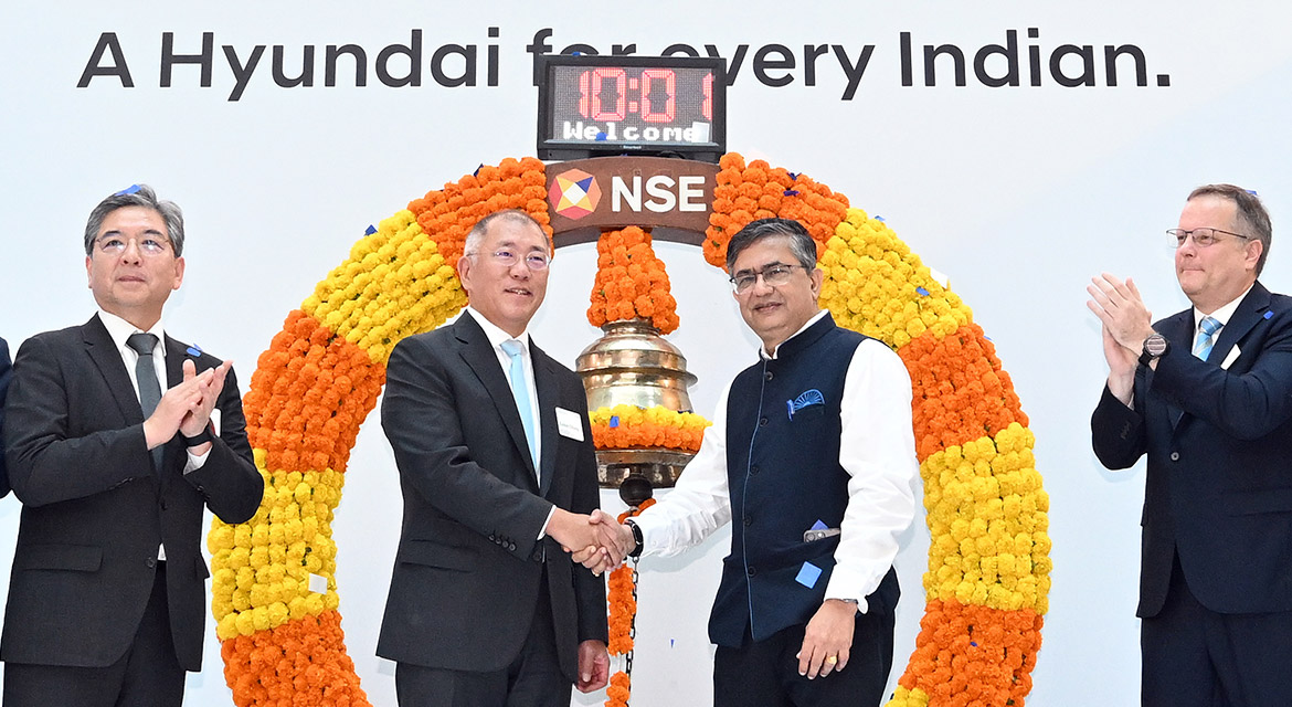 Hyundai Motor India Ltd. (HMIL) has listed on the Indian stock market in a landmark Initial Public Offering (IPO) — the largest in India’s history.