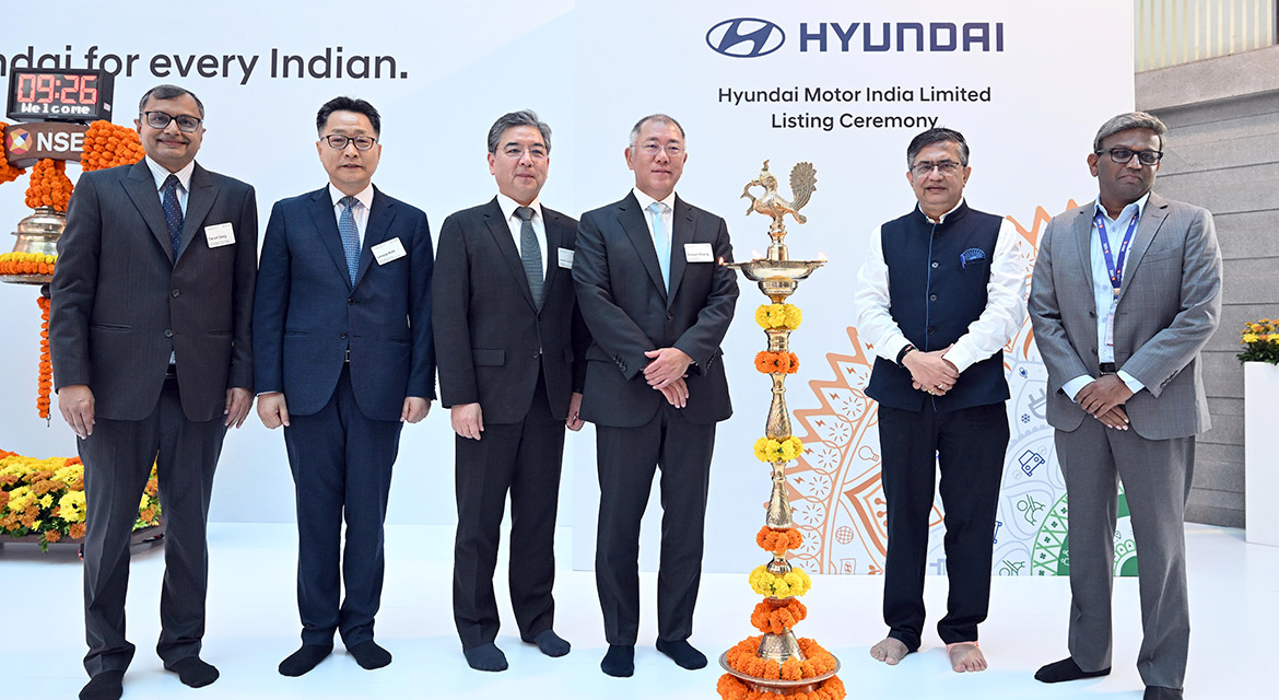 Hyundai Motor India Ltd. (HMIL) has listed on the Indian stock market in a landmark Initial Public Offering (IPO) — the largest in India’s history.