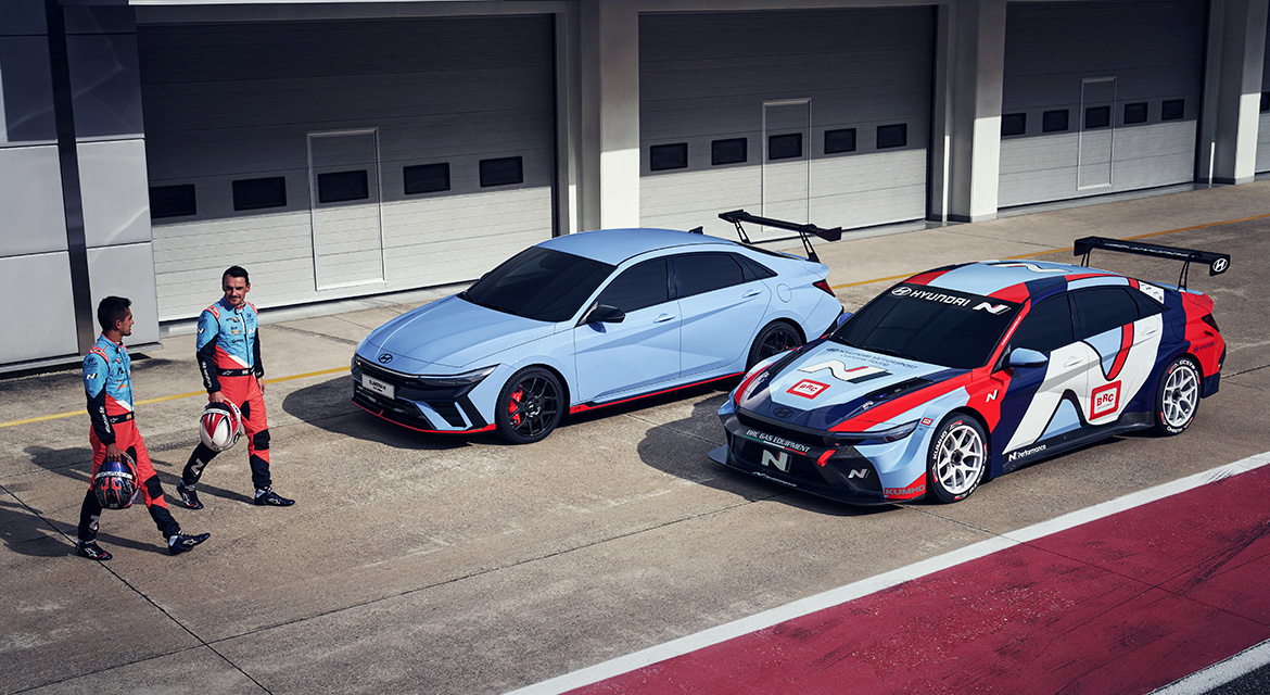 ELANTRA N TCR Edition and ELANTRA N TCR