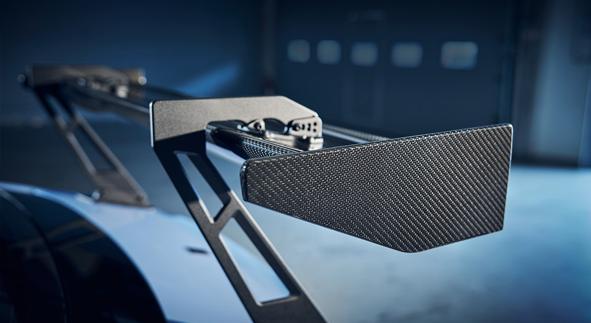 Carbon Swan Neck Spoiler