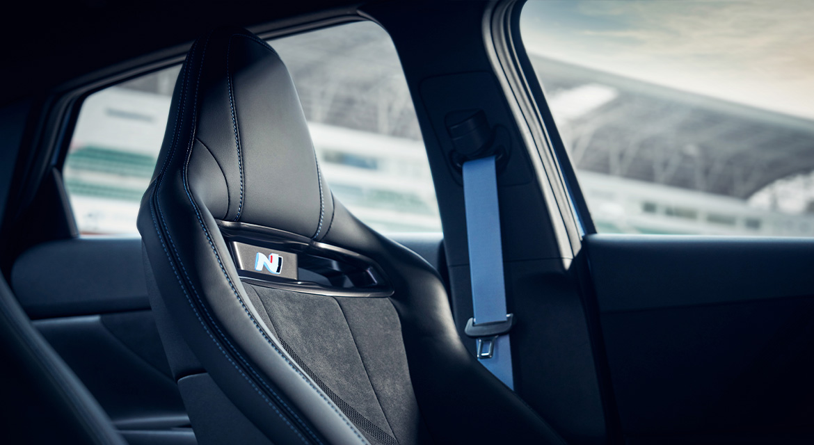 Performance Blue seat belts