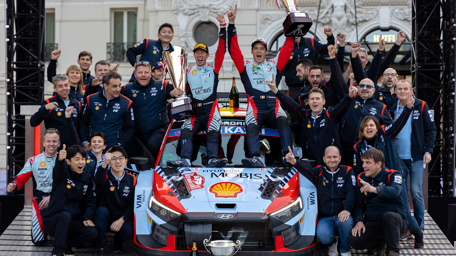 Thierry Neuville and Martijn Wydaeghe seal 2024 WRC titles