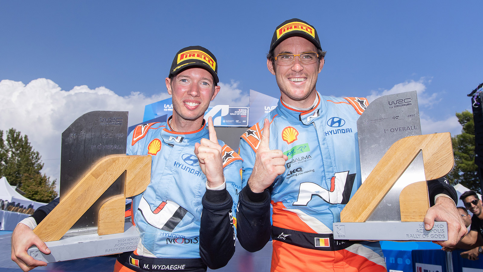 Thierry Neuville and Martijn Wydaeghe seal 2024 WRC titles