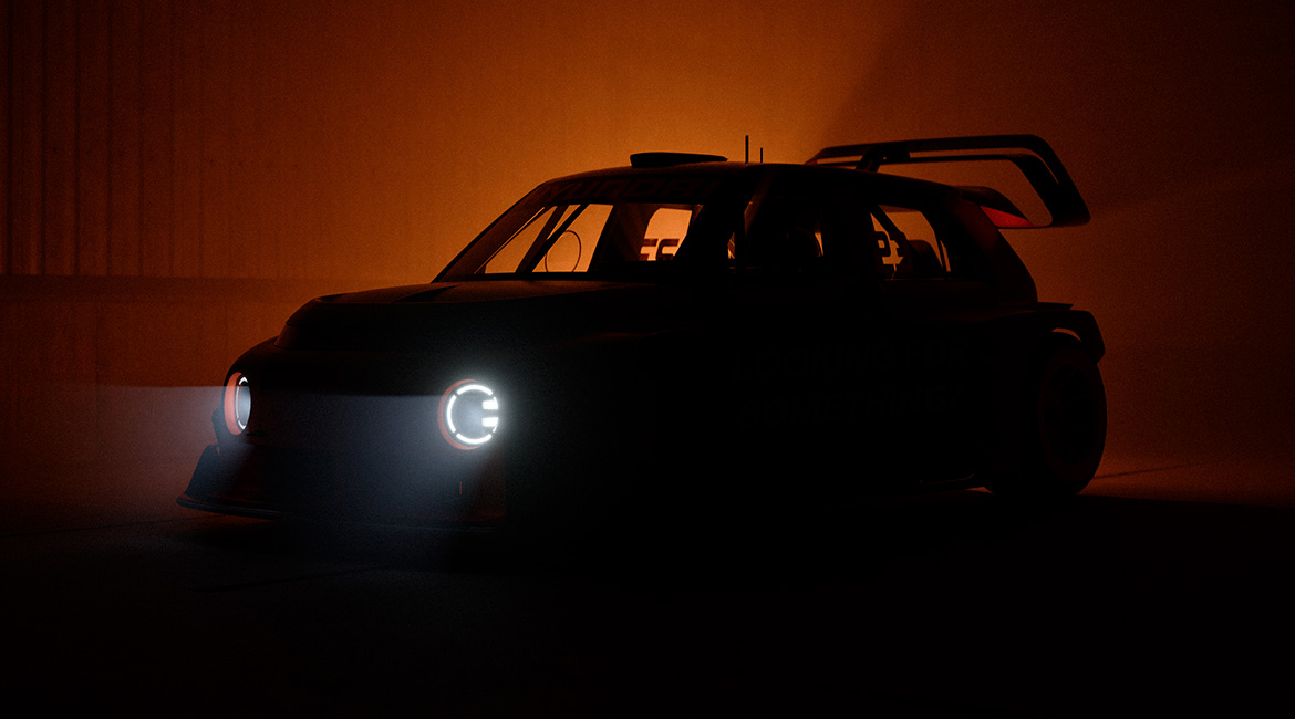 A Sporty Gaming-Inspired EV Design Fantasy