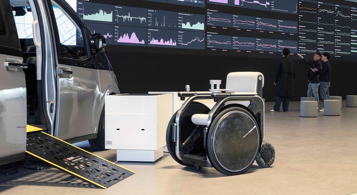 Mobility devices connected to 'Shucle' demand-responsive transport (DRT) service platform to provide mobility solutions for the transportation disadvantaged