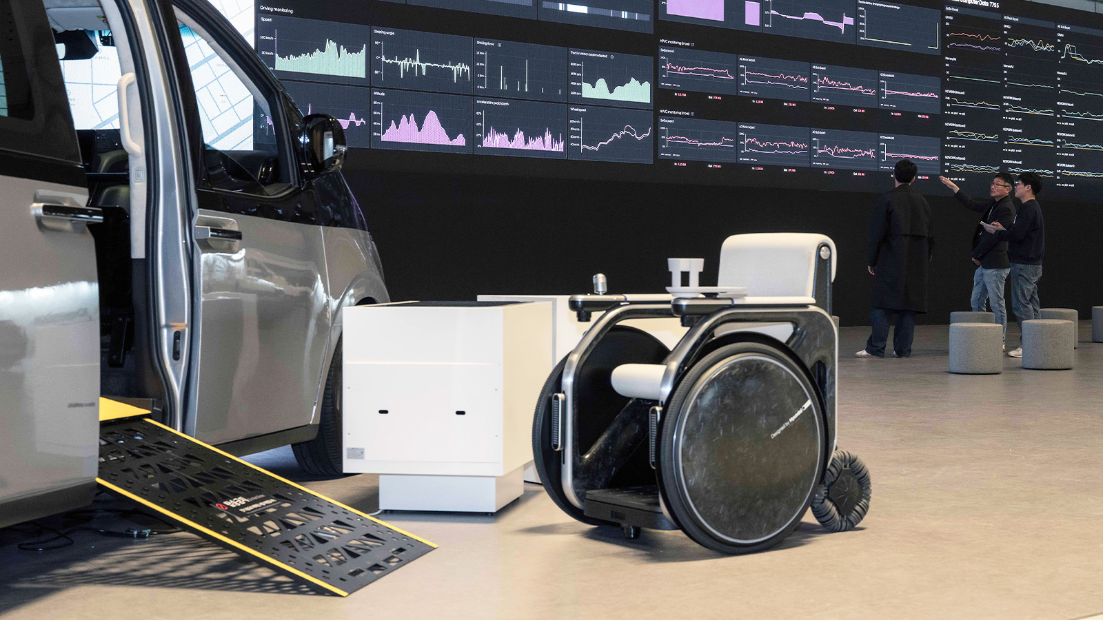 Mobility devices connected to 'Shucle' demand-responsive transport (DRT) service platform to provide mobility solutions for the transportation disadvantaged