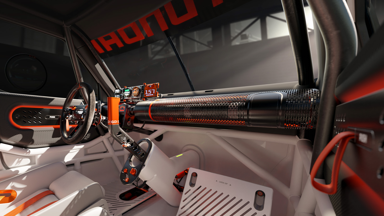 INSTEROID, A Sporty Gaming-Inspired EV Design Fantasy