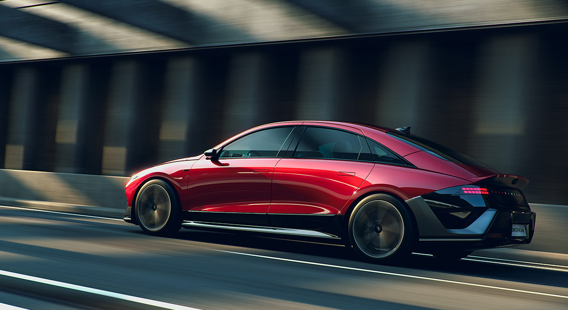 The new IONIQ 6 N Line