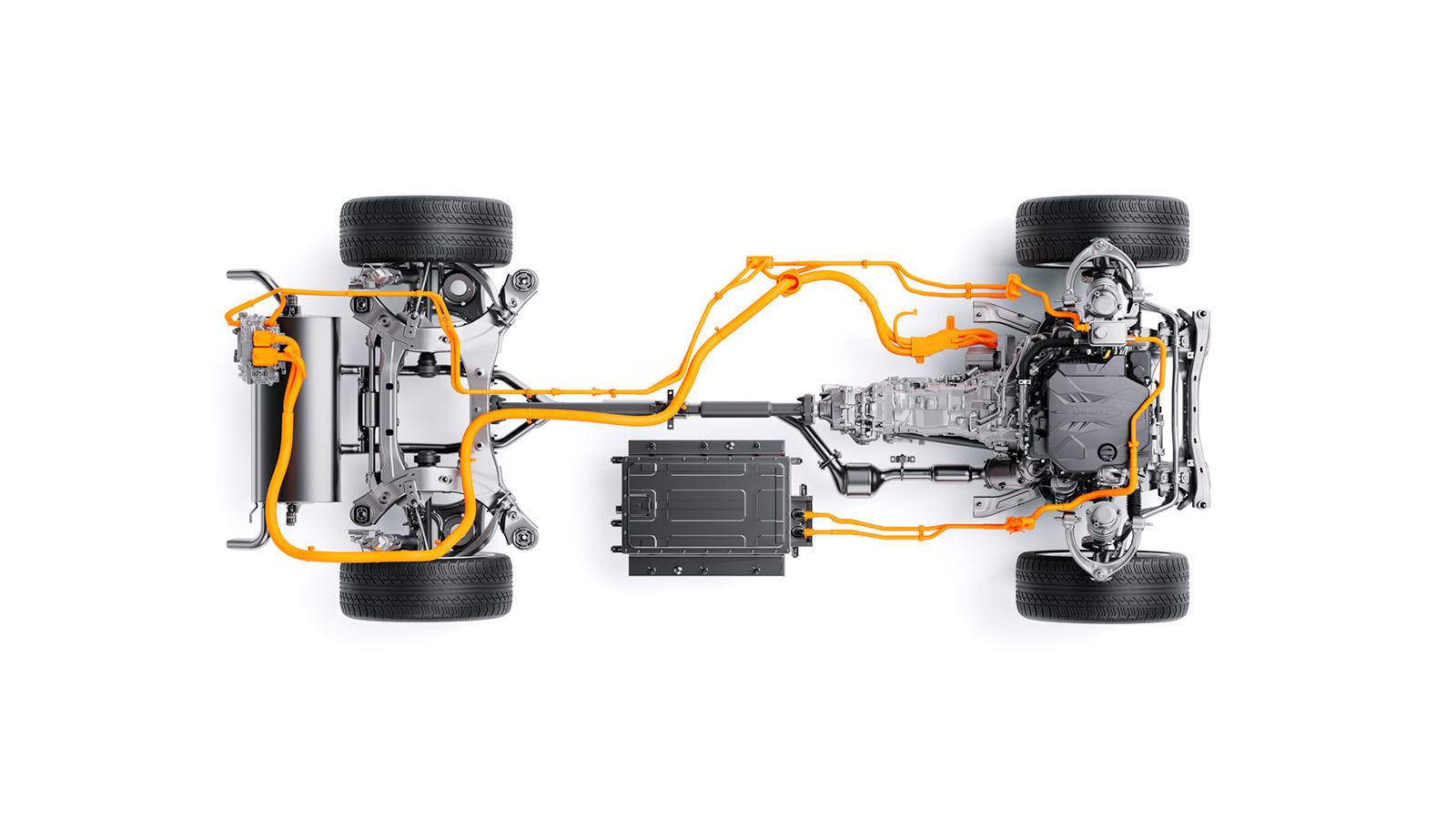 Hyundai Motor Group's 2.5 Turbo Hybrid System for Rear Wheel Drive
