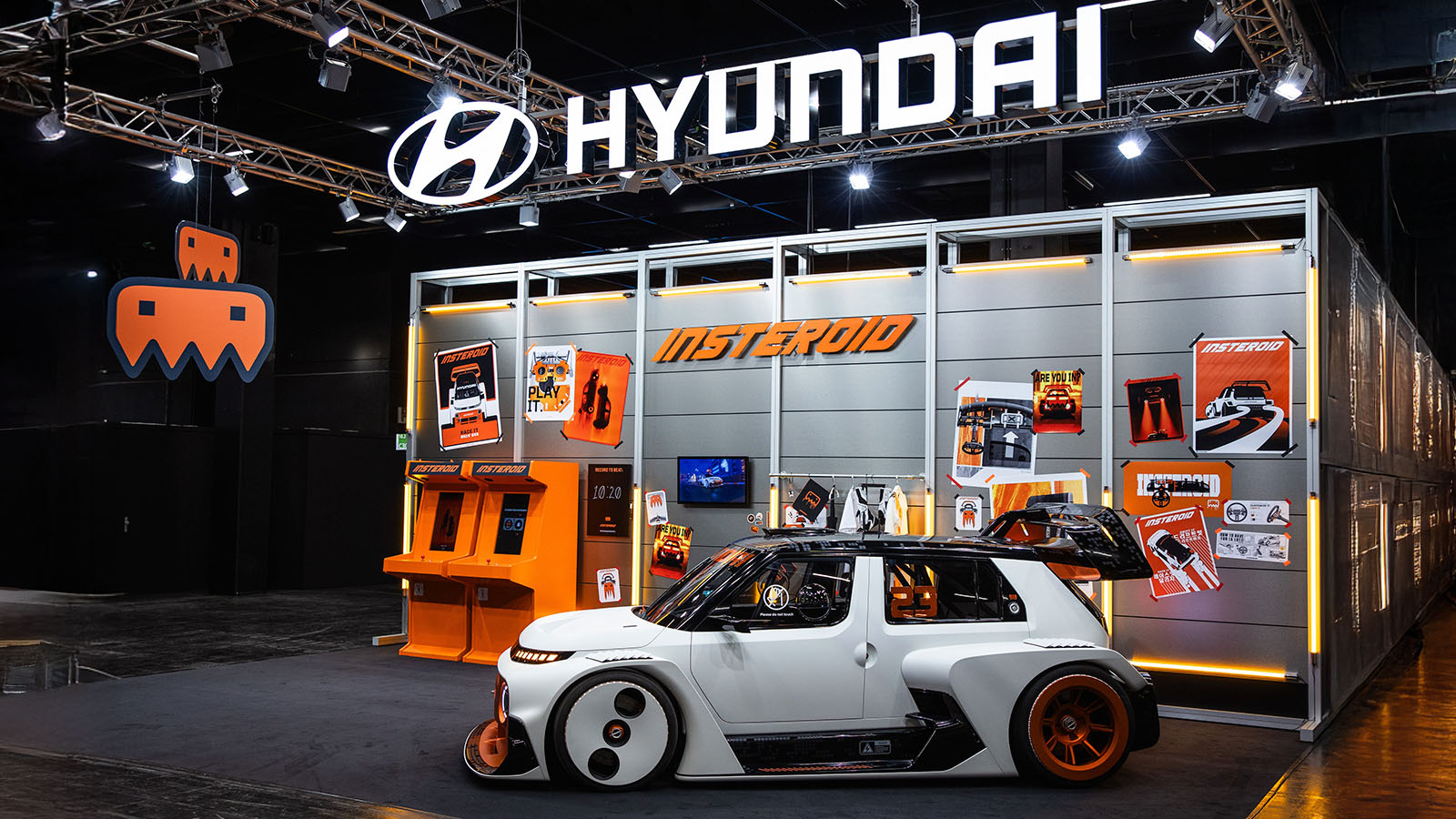 Hyundai Motor Brings Retro Arcade Fun With INSTEROID Concept Car to gamescom 2025