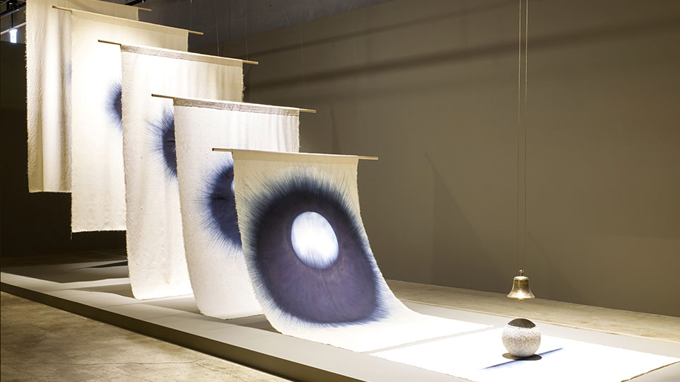 Kaimurai, The Answer to All My Prayers Are in the Questions I Never Asked, 2025, installation view in Hyundai Translocal Series: Entangled and Woven, Cheongju Craft Biennale 2025 