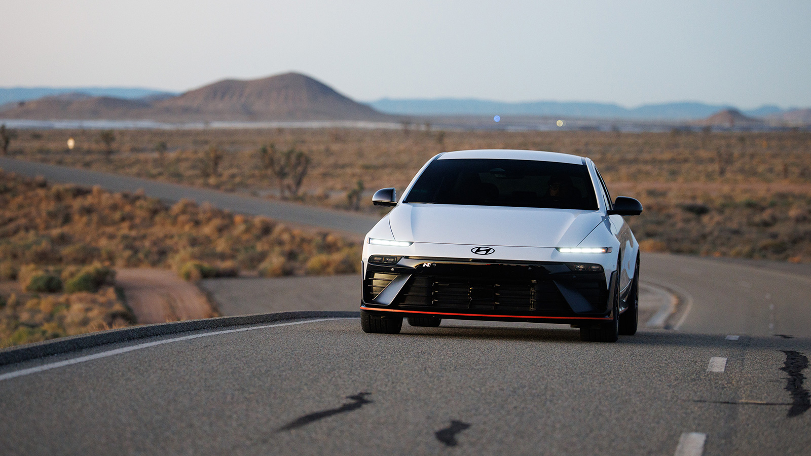 Hyundai’s IONIQ 6 N high-performance EV made its North American debut at AutoMobility LA