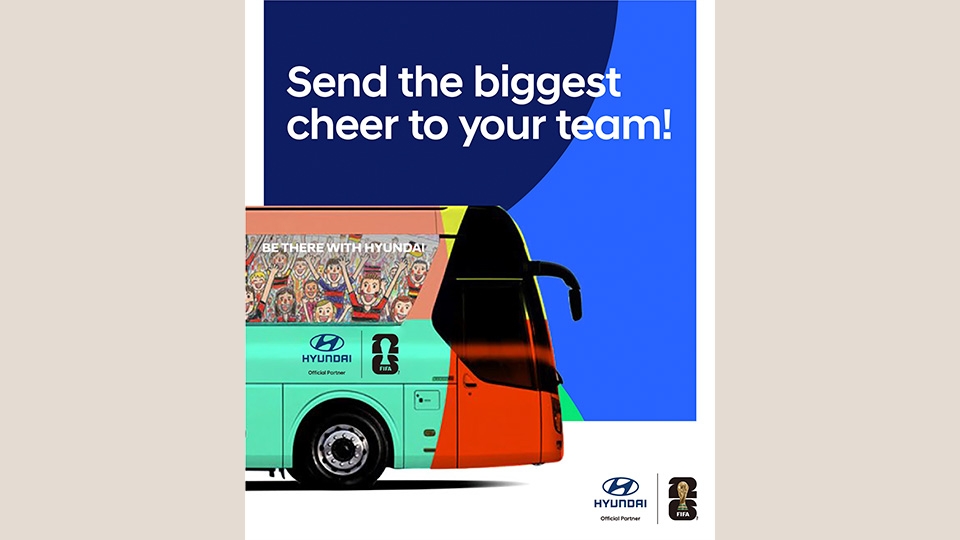 Hyundai Motor Company announced the return of its FIFA World Cup fan engagement program, ‘Be There With Hyundai’ for the upcoming FIFA World Cup 26™.